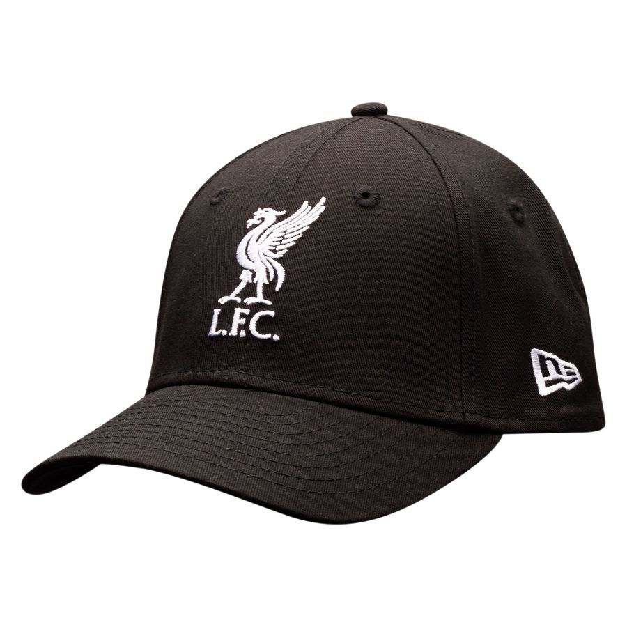 Liverpool Cap 9Forty Core - Black/White Kids-SoccerKits Hub | Buy Soccer Jerseys Online